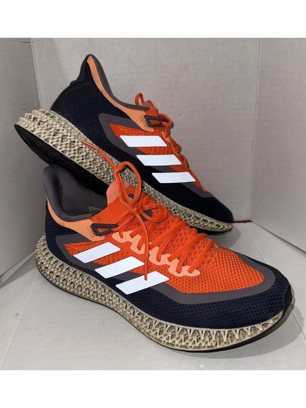 Adidas Mens 4DFWD 2 Running Shoe Impact Orange Black Sz 10.5 GY8421 EUC